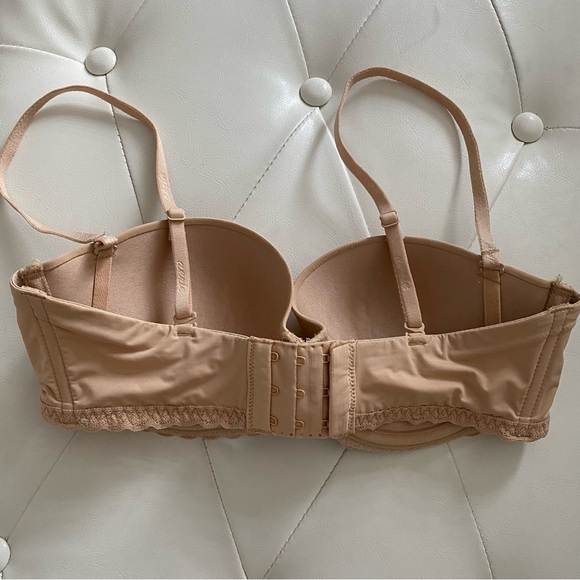 AERIE | Real happy strapless bra in sands - Picture 8 of 10